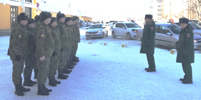 Стажировка студентов ВУЦ в Новосибирском высшем военном командном училище